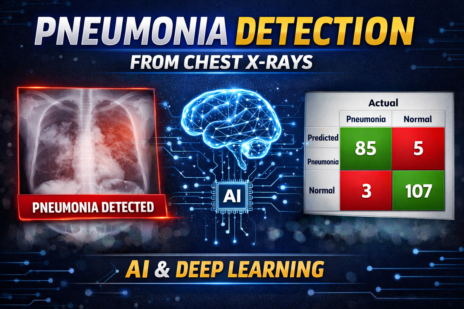 Thumbnail of AI-powered pneumonia detection from X-rays